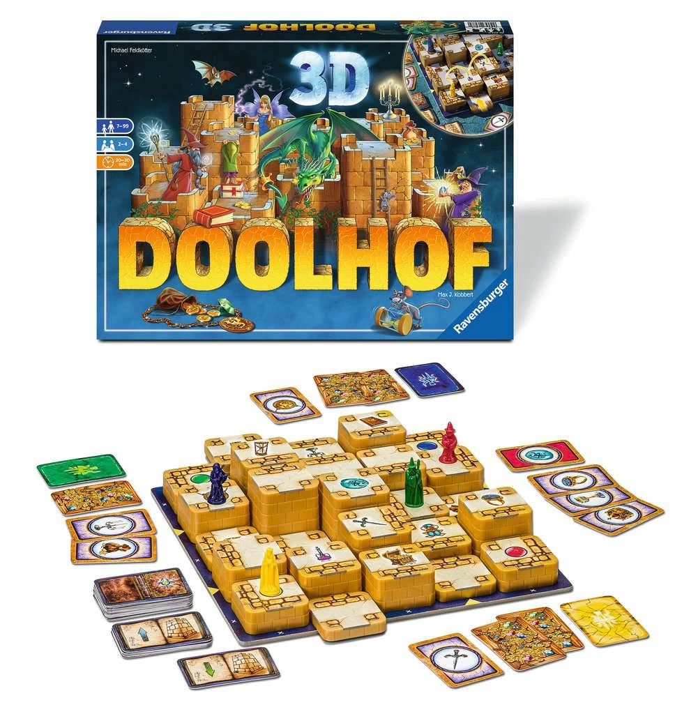 Doolhof 3D – Bordspel Ravensburger 2 Doolhof 3D – Bordspel Ravensburger - Afbeelding 2