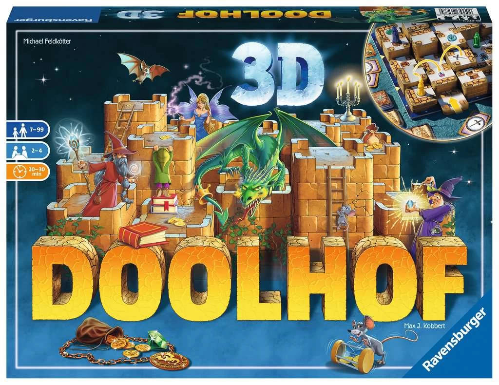Doolhof 3D – Bordspel Ravensburger 1 Doolhof 3D – Bordspel Ravensburger