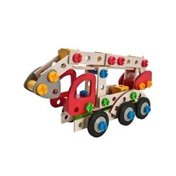 Eichhorn 3in1 Constructor 155-dlg Houten Constructie-speelgoed