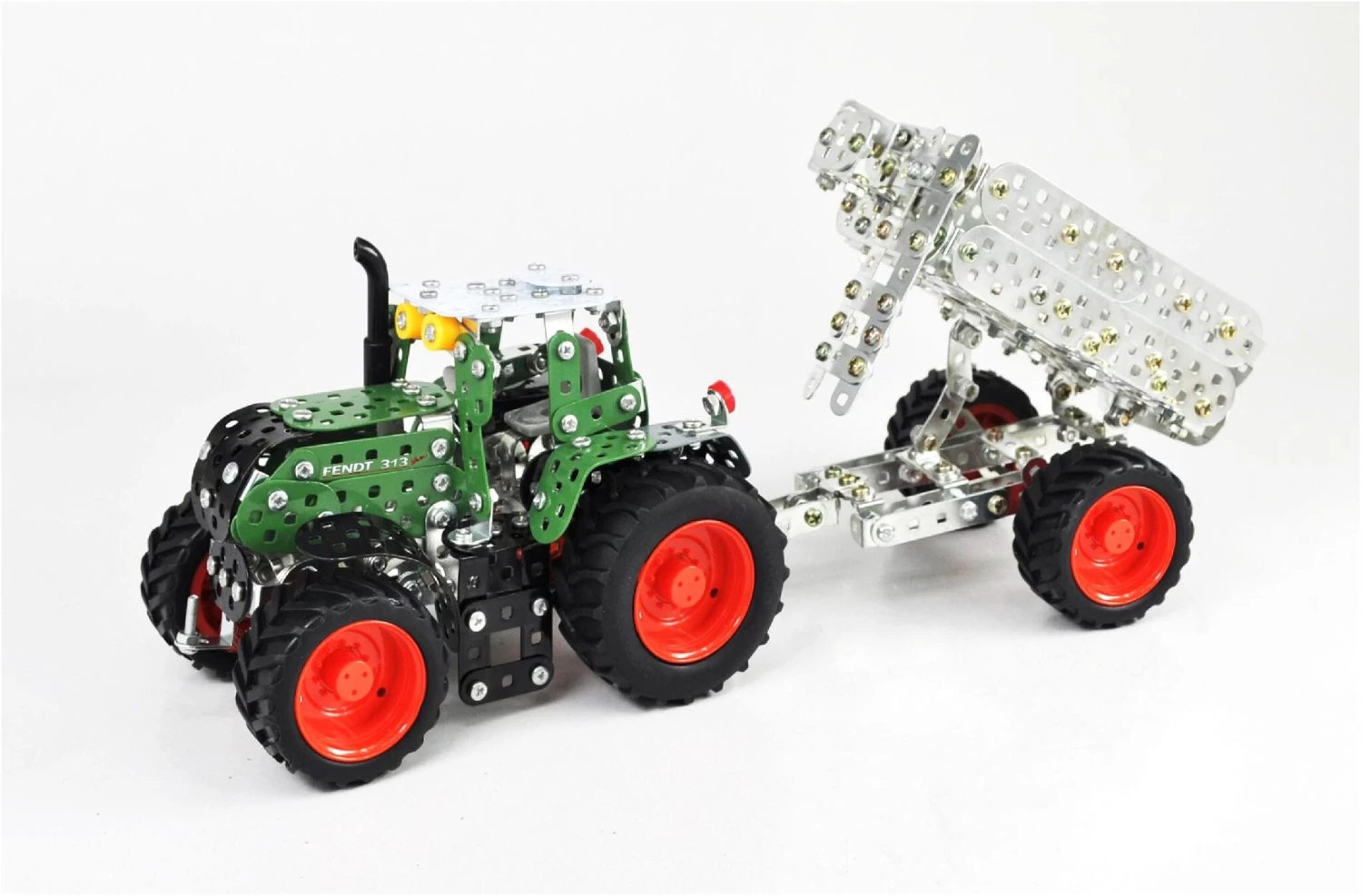Tronico Mini Fendt 313 Vario Met Aanhangwagen – 1 : 32 4 Tronico Mini Fendt 313 Vario Met Aanhangwagen – 1 : 32 - Afbeelding 4