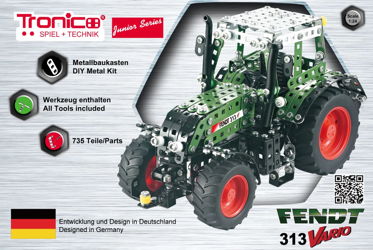 Tronico Junior Fendt 313 Vario – 1 : 24 1 Tronico Junior Fendt 313 Vario – 1 : 24