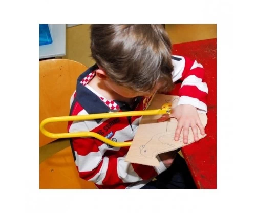 Toolkid Figuurzaag Voor Kinderen Kindergereedschap 3 Toolkid Figuurzaag Voor Kinderen Kindergereedschap - Afbeelding 3