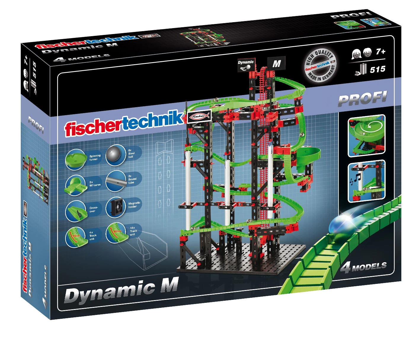 Fischertechnik Dynamic M Knikkerbaan 2 Fischertechnik Dynamic M Knikkerbaan - Afbeelding 2