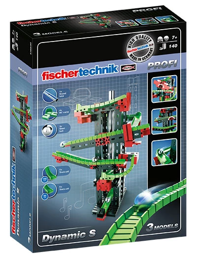 Fischertechnik Dynamic S Knikkerbaan 1 Fischertechnik Dynamic S Knikkerbaan