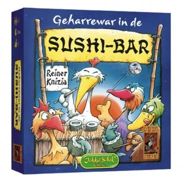 Geharrewar In De Sushibar Dobbelspel 2 Geharrewar In De Sushibar Dobbelspel - Afbeelding 2