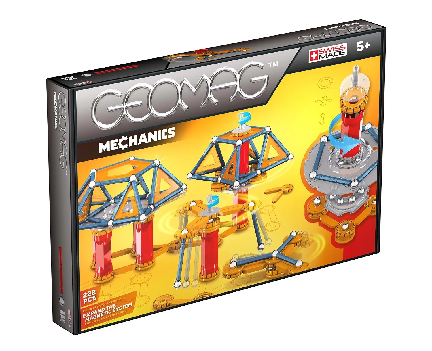 Geomag Mechanics – 222 Delig 2 Geomag Mechanics – 222 Delig - Afbeelding 2