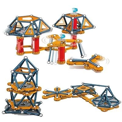 Geomag Mechanics – 222 Delig 4 Geomag Mechanics – 222 Delig - Afbeelding 4