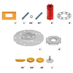 Geomag Mechanics – 146 Delig -Speelgoed Verkoop geomag mechanics 146 delig 3