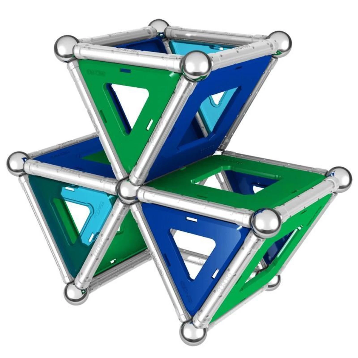 Geomag Color Panels – 68 Delig 2 Geomag Color Panels – 68 Delig - Afbeelding 2