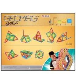 Geomag Panels Glitter – 44 Delig -Speelgoed Verkoop geomag glitter panels set 44 pcs 1 1