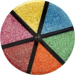 Glitter 6 Felle Kleuren – 6 X 13 G. -Speelgoed Verkoop glitter 6 kleuren assorti 1 1