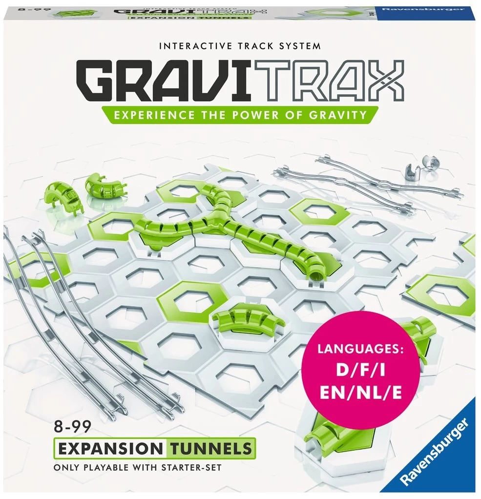Gravitrax Expansion Tunnels Knikkerbaan Uitbreidingsset Tunnels Ravensburger 1 Gravitrax Expansion Tunnels Knikkerbaan Uitbreidingsset Tunnels Ravensburger