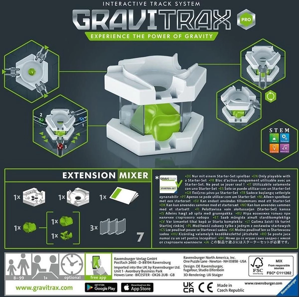 Gravitrax PRO Extension Mixer Knikkerbaan Ravensburger 2 Gravitrax PRO Extension Mixer Knikkerbaan Ravensburger - Afbeelding 2