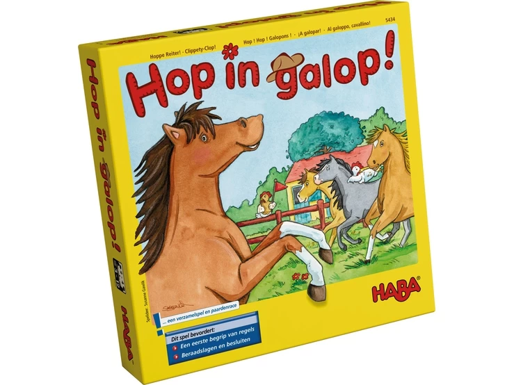 Hop In Galop – Gezelschapsspel 1 Hop In Galop – Gezelschapsspel