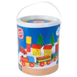 Blokkenset HEROS Combi-speelbox 32-delig