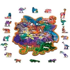 Wooden City Houten Puzzel Jungle L300 -Speelgoed Verkoop houten puzzel wooden city jungle 3