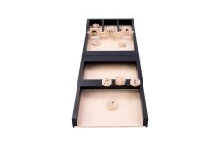 Houten Sjoelbak Junior Mini Sjoelbak 2dlg Black -Speelgoed Verkoop houten sjoelbak mini thema dieren 2 delige sjoelbak black 1