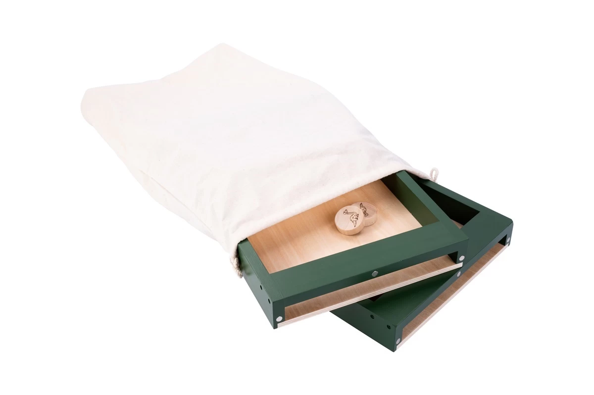 Houten Sjoelbak Junior Mini Sjoelbak 2dlg Groen Dino 3 Houten Sjoelbak Junior Mini Sjoelbak 2dlg Groen Dino - Afbeelding 3