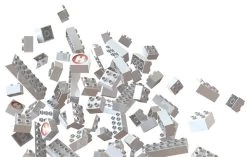 Hubelino Set Witte Bouwstenen 105-delig 6 Hubelino Set Witte Bouwstenen 105-delig -Speelgoed Verkoop hubelino 4200531 blokken wit 105 delig 1 1