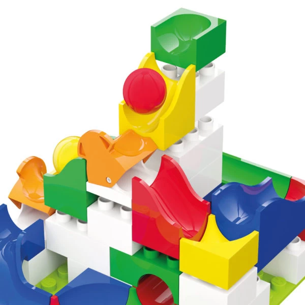 Hubelino Knikkerbaan Uitbreidingset Wissel 43-delig 5 Hubelino Knikkerbaan Uitbreidingset Wissel 43-delig - Afbeelding 5