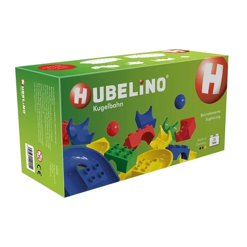 Hubelino Knikkerbaan Uitbreidingsset Baanelementen 33-delig 2 Hubelino Knikkerbaan Uitbreidingsset Baanelementen 33-delig - Afbeelding 2