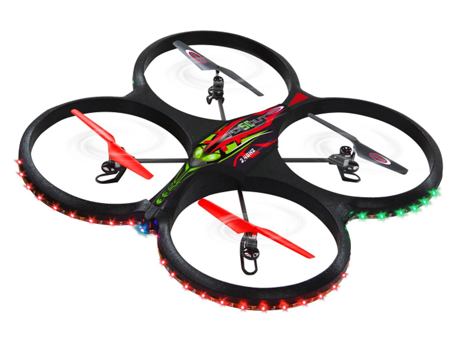 Drone Jamara Flyscout Quadrocopter Compass/LED 1 Drone Jamara Flyscout Quadrocopter Compass/LED