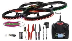 Drone Jamara Flyscout Quadrocopter Compass/LED 6 Drone Jamara Flyscout Quadrocopter Compass/LED -Speelgoed Verkoop jamara flyscout quadrocopter met kompas led camera 2