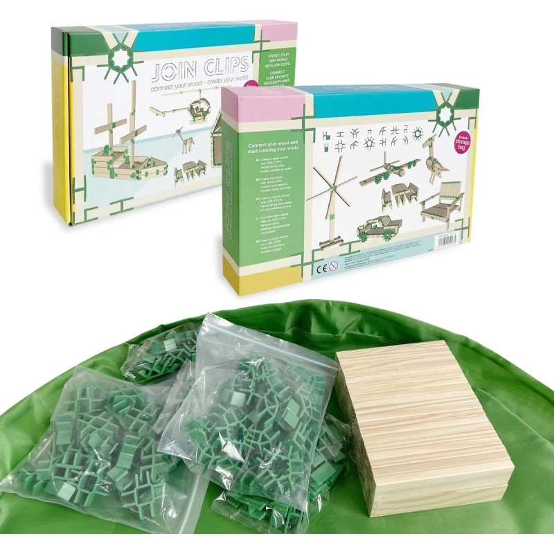 Kapla Join Clips Basic Set Home Edition JC200/40 7 Kapla Join Clips Basic Set Home Edition JC200/40 - Afbeelding 7