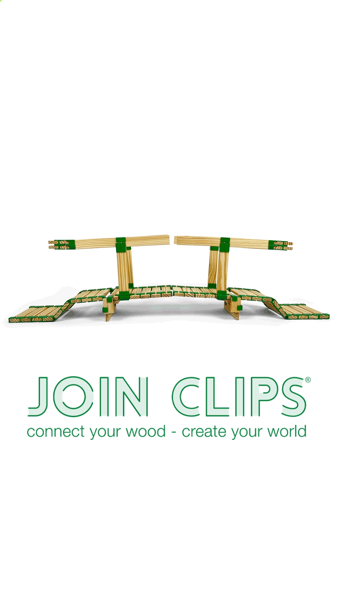 Kapla Join Clips Basic Set Home Edition JC200/40 2 Kapla Join Clips Basic Set Home Edition JC200/40 - Afbeelding 2