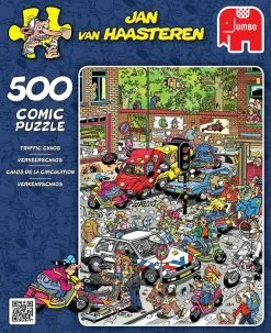 Jumbo 17465 Legpuzzel Verkeerschaos JvH 500 St