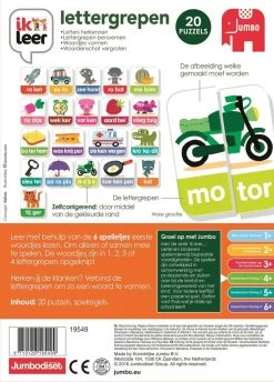 Jumbo 19569 Ik Leer Lettergrepen -Speelgoed Verkoop jumbo 19549 ik leer lettergrepen educatief spel 5