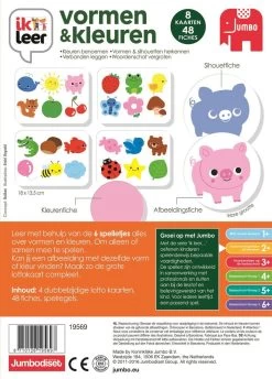 Jumbo 19569 Ik Leer Vormen En Kleuren -Speelgoed Verkoop jumbo 19569 vormen en kleuren educatief spel 5