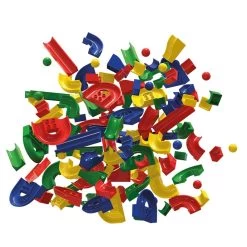 Hubelino Knikkerbaan Baanelementenset 128-delig 9 Hubelino Knikkerbaan Baanelementenset 128-delig -Speelgoed Verkoop knikkerbaan hubelino elements 120 delig 420022 1