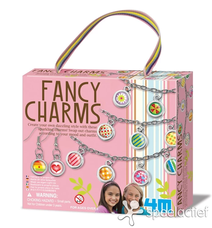 4M Crea Hobbyen En Knutseldoos – Bedelarmbandjes Maken 2 4M Crea Hobbyen En Knutseldoos – Bedelarmbandjes Maken - Afbeelding 2