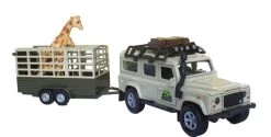 Land Rover Defender + Giraffetrailer