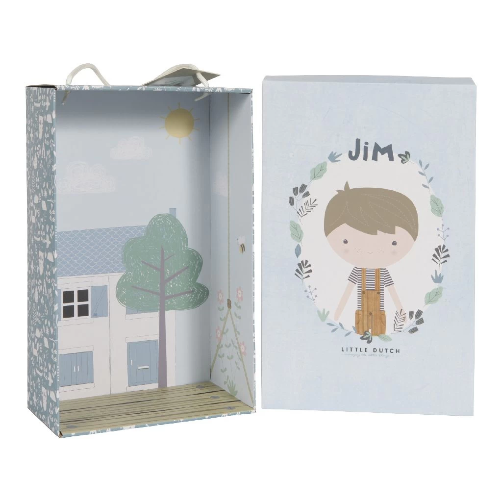 Little Dutch LD4524 Knuffelpop Jim 35cm 4 Little Dutch LD4524 Knuffelpop Jim 35cm - Afbeelding 4