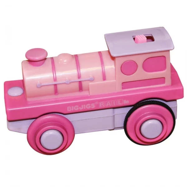 BigJigs BJT310 Locomotief Rose Op Batterijen 1 BigJigs BJT310 Locomotief Rose Op Batterijen