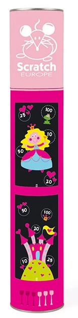 Scratch Spel DARTS PRINSES Magnetisch 6 Scratch Spel DARTS PRINSES Magnetisch - Afbeelding 6