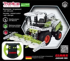 Tronico Micro Radiografisch Bestuurbare Maiskneuzer Claas Jaguar 980 – 1 : 64