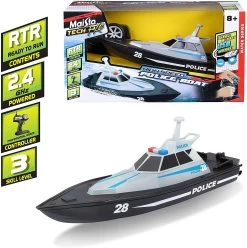 MAISTO TECH RC SPEED BOAT POLICE Radiografische Politieboot 13 MAISTO TECH RC SPEED BOAT POLICE Radiografische Politieboot -Speelgoed Verkoop maisto politieboot rc speelactief.nl 6 1