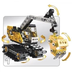 Meccano 16301 Excavator Graafmachine Contructiespeelgoed -Speelgoed Verkoop meccano 16301 graafmachine bulldozer 1 1
