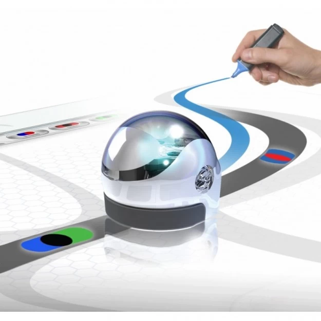 Ozobot Bit 2.0 Crystal White – STEM Programmeerbare Minirobot 4 Ozobot Bit 2.0 Crystal White – STEM Programmeerbare Minirobot - Afbeelding 4