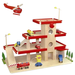 Grote Parkeergarage Dudu Rood