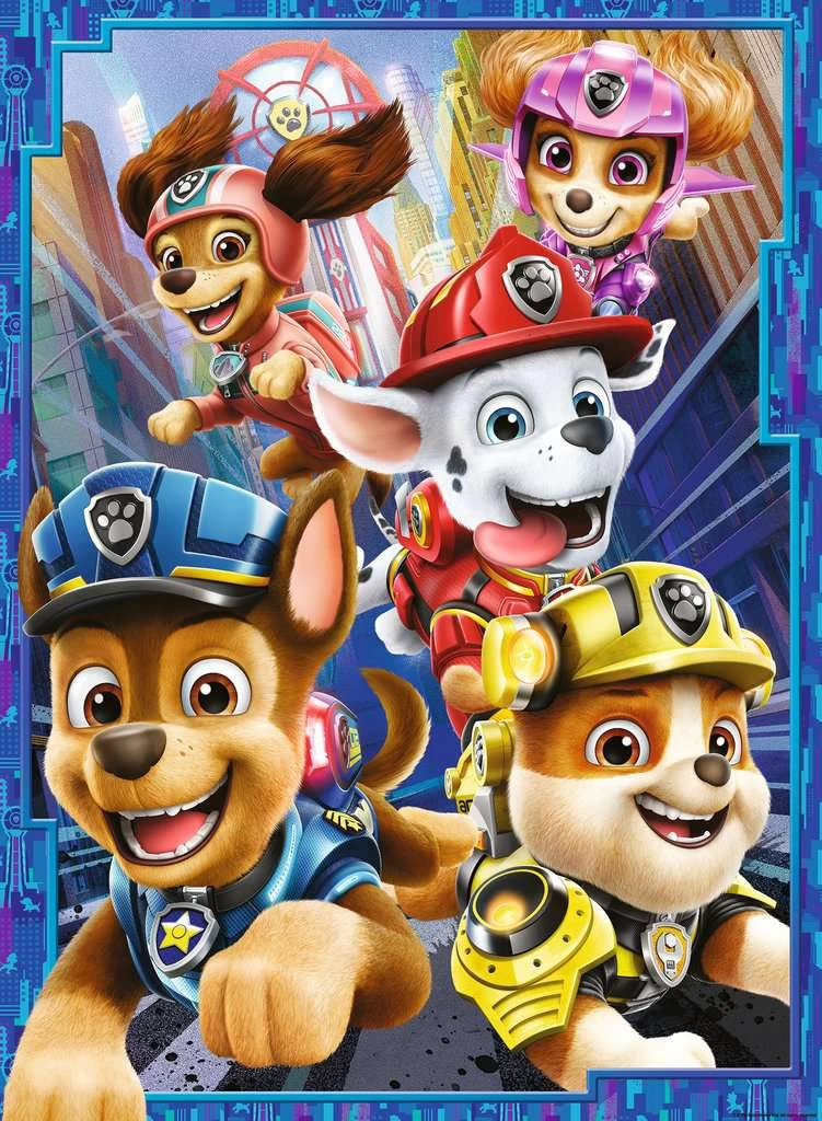 Paw Patrol The Movie – Ravensburger – 100 Stukjes XXL 2 Paw Patrol The Movie – Ravensburger – 100 Stukjes XXL - Afbeelding 2