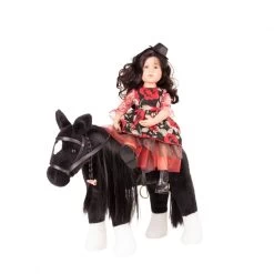 Pony Zwart Gotz Schofthoogte-37-cm. -Speelgoed Verkoop pony zwart gotz 3402783 2