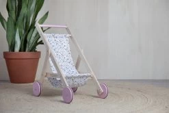 Little Dutch Poppenbuggy Spring Flowers 6 Little Dutch Poppenbuggy Spring Flowers -Speelgoed Verkoop poppenbuggy little dutch pink flowers 2