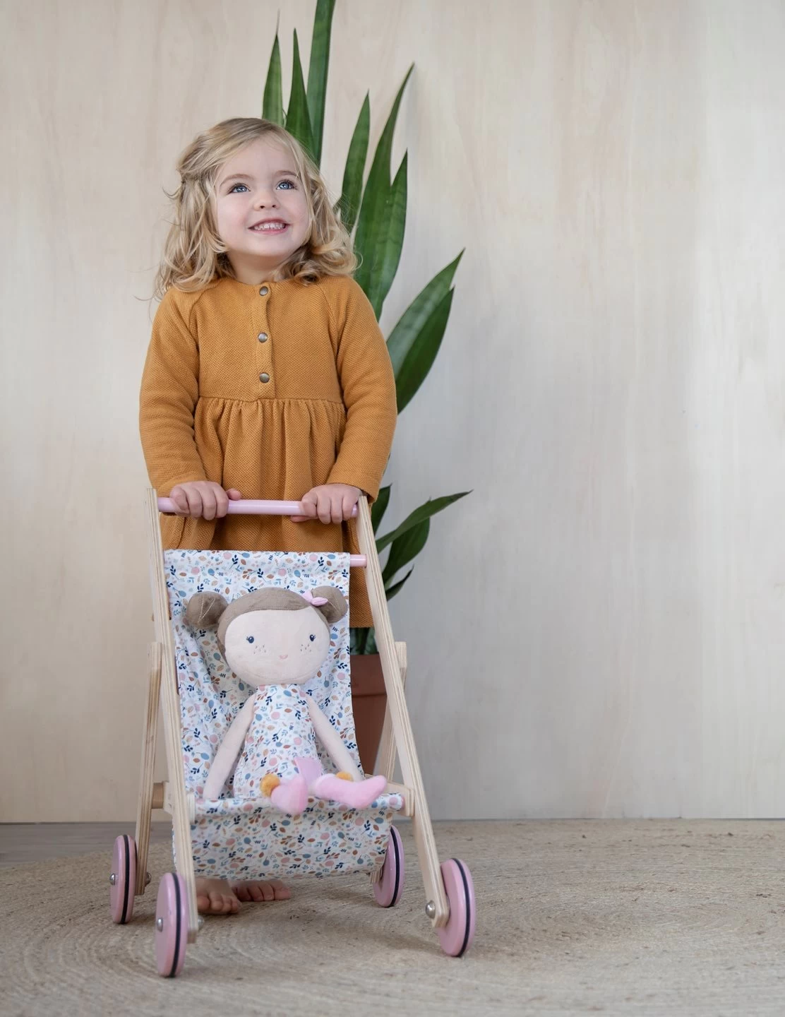 Little Dutch Poppenbuggy Spring Flowers 4 Little Dutch Poppenbuggy Spring Flowers - Afbeelding 4