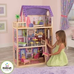 Poppenhuis / Barbiehuis Kayla -Speelgoed Verkoop poppenhuis barbiehuis kayla kidkraft 65092 4