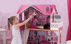 Poppenhuis Barbiehuis Amelia 12 Poppenhuis Barbiehuis Amelia -Speelgoed Verkoop poppenhuis barbiehuis kidkraft 65093 amelia 4