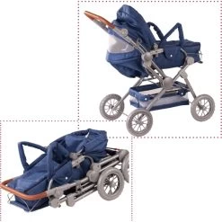 Poppenwagen Gotz Denim -Speelgoed Verkoop poppenwagen gotz denim 2